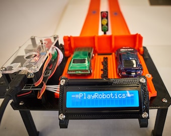 Programmable Smart Race Track for Hotwheels and Diecast Cars