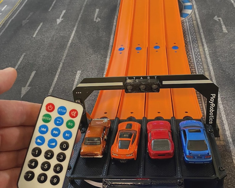 Pinewood Derby Racing Timing System for Orange Tracks DIY Track - Etsy