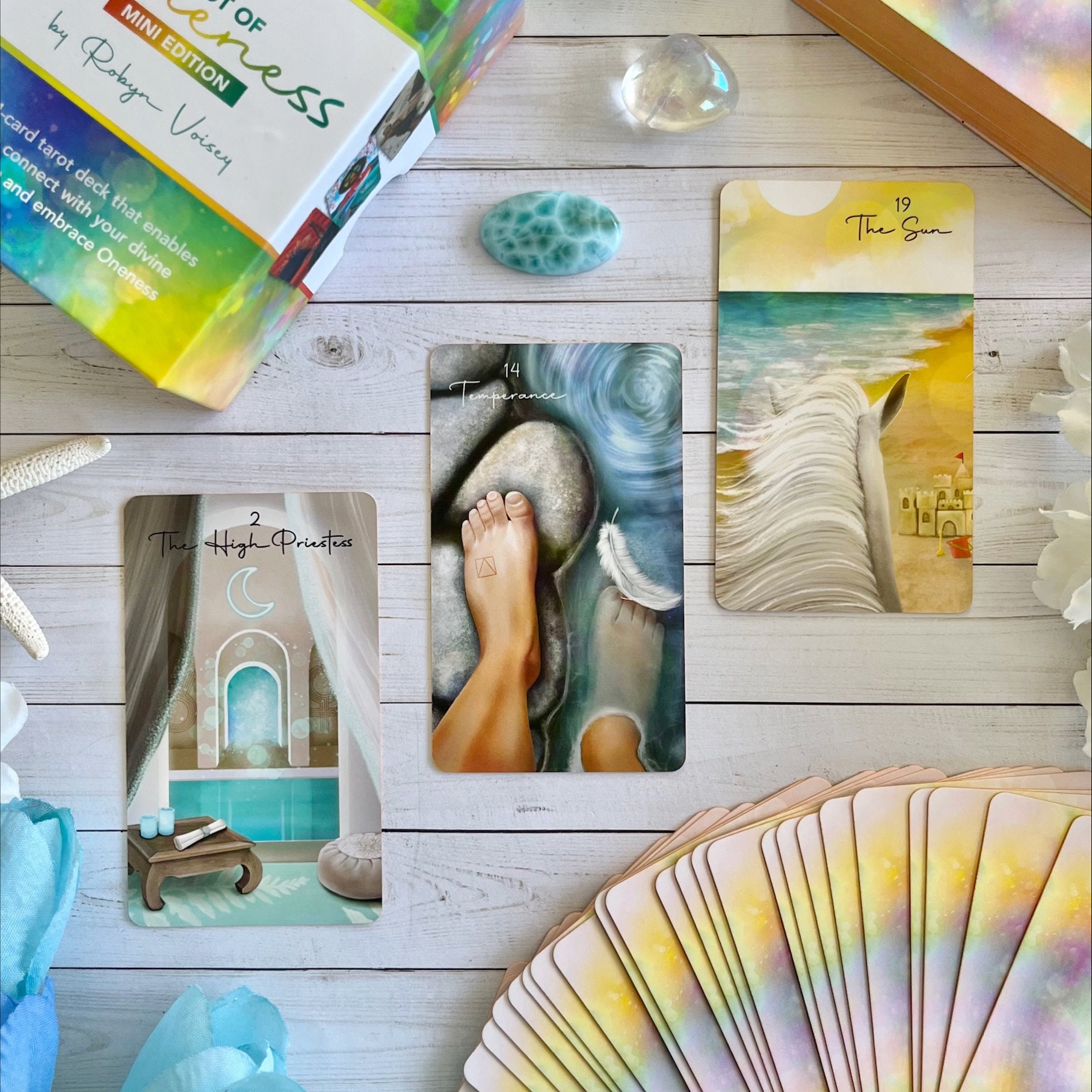 美品☆正規品☆レア☆TAROT OF Oneness☆ワンネスタロット Tarot of Oneness - Mini Edition - Etsy