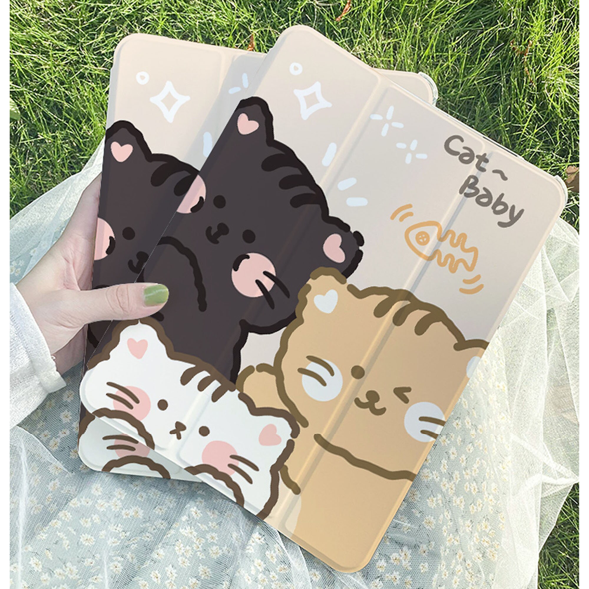 Anime Ipad Case Kawaii Ipad Mini 6 Case Case With Holder Etsy