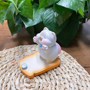 Cute Cats Phone Stand, Desktop Cell Phone Stand, Mobile Phone Holder, Smartphone Holder & Stand, Phone Holder for Desk, Desk Decoration