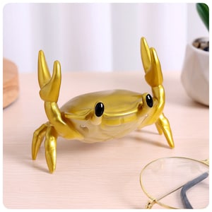 Crab Phone Stand, Desktop Cell Phone Stand, Mobile Phone Holder, Smartphone Holder & Stand, Phone Holder for Desk, Desk Decoration image 6