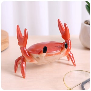 Crab Phone Stand, Desktop Cell Phone Stand, Mobile Phone Holder, Smartphone Holder & Stand, Phone Holder for Desk, Desk Decoration image 5