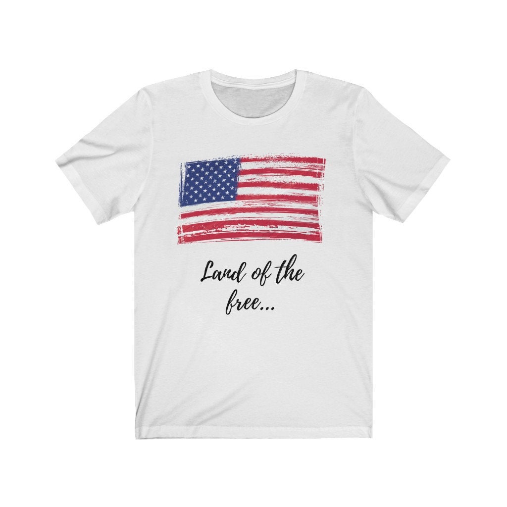 Freedom T-Shirt USA Tee Shirt America T-Shirt Flag | Etsy