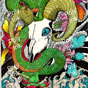 Japanese Ryu (Dragon) 日本の竜