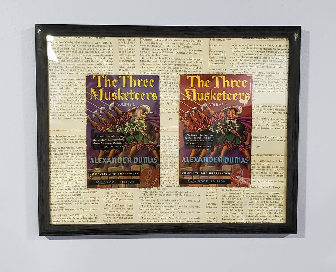 Alexandre Dumas - the Three Musketeers - Vintage Paperback Book Cover ...