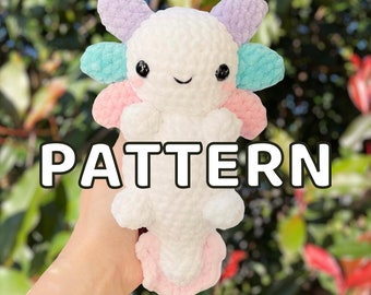 PATTERN ONLY - Crochet Axolotl Pattern