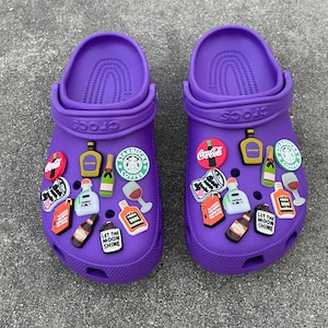Croc Charms, Clog Shoe Charms, Inspired Drink Charms