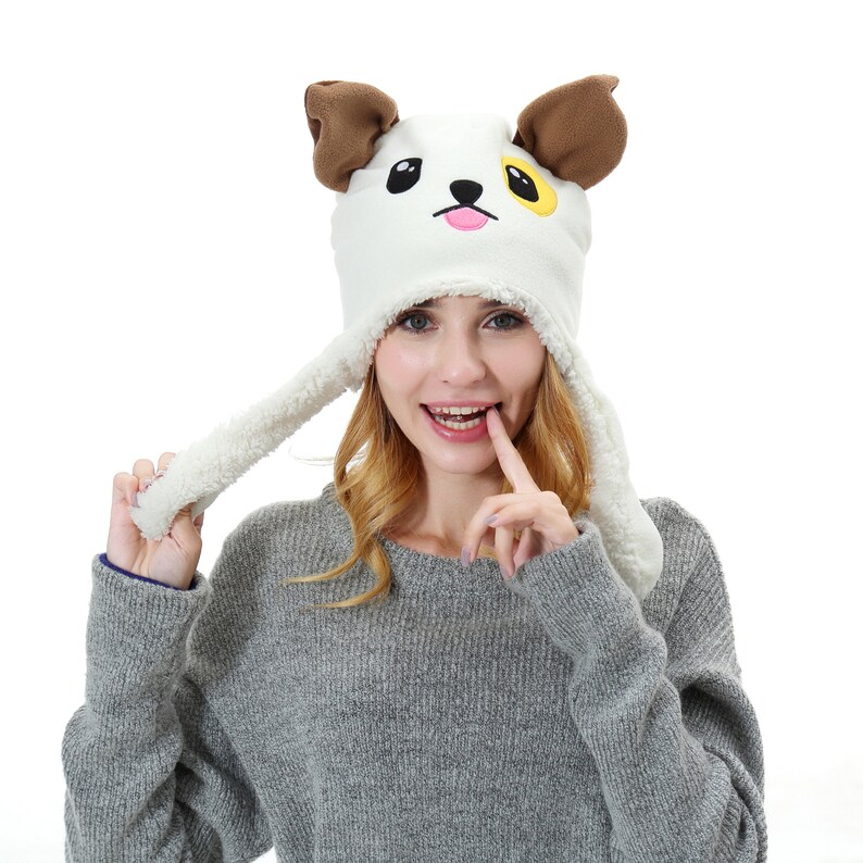 The latest moving ears puppy/dog hat Moving ear hat Party Etsy