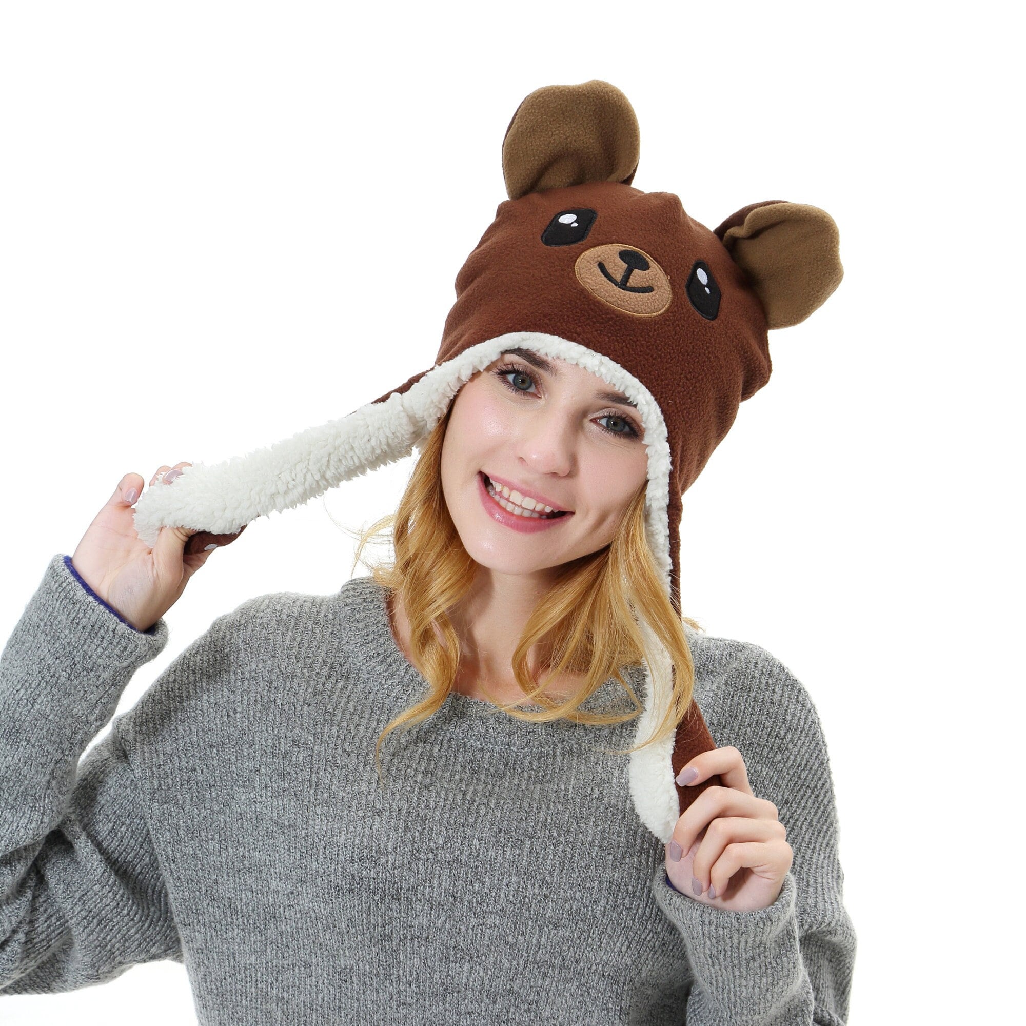 Brown Bear Moving Ears Hat Birthday Hat Bear Ear Disney Etsy UK