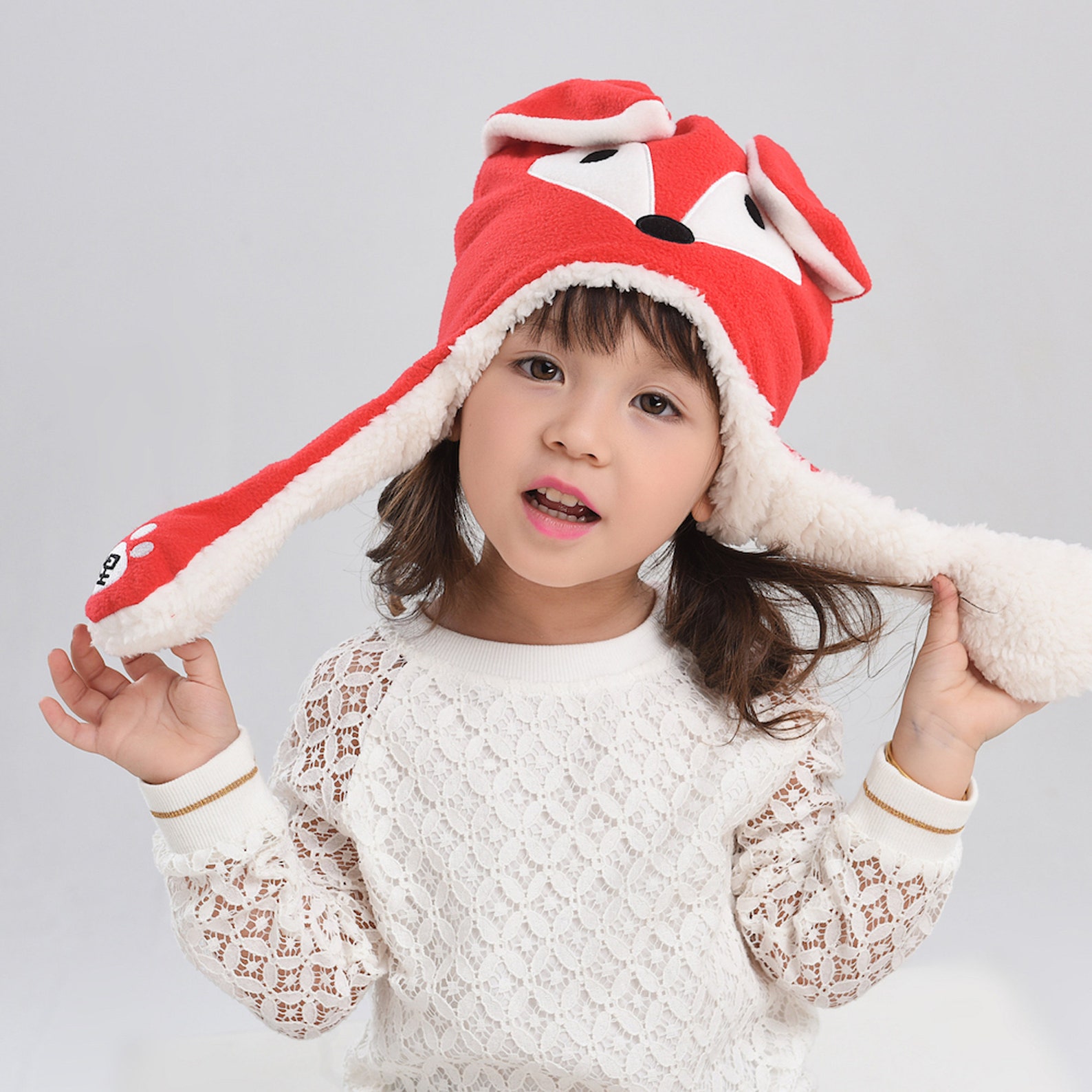 The latest moving ear fox hat Moving ear hat Party gift Etsy