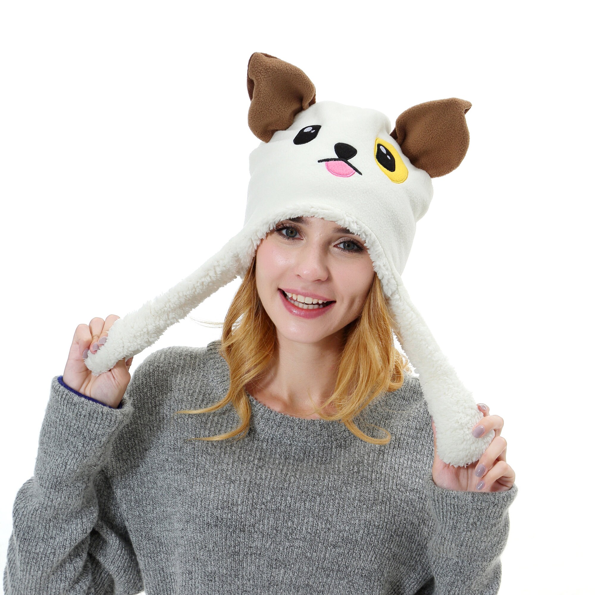 Fox Hat Moving Ears Hat 