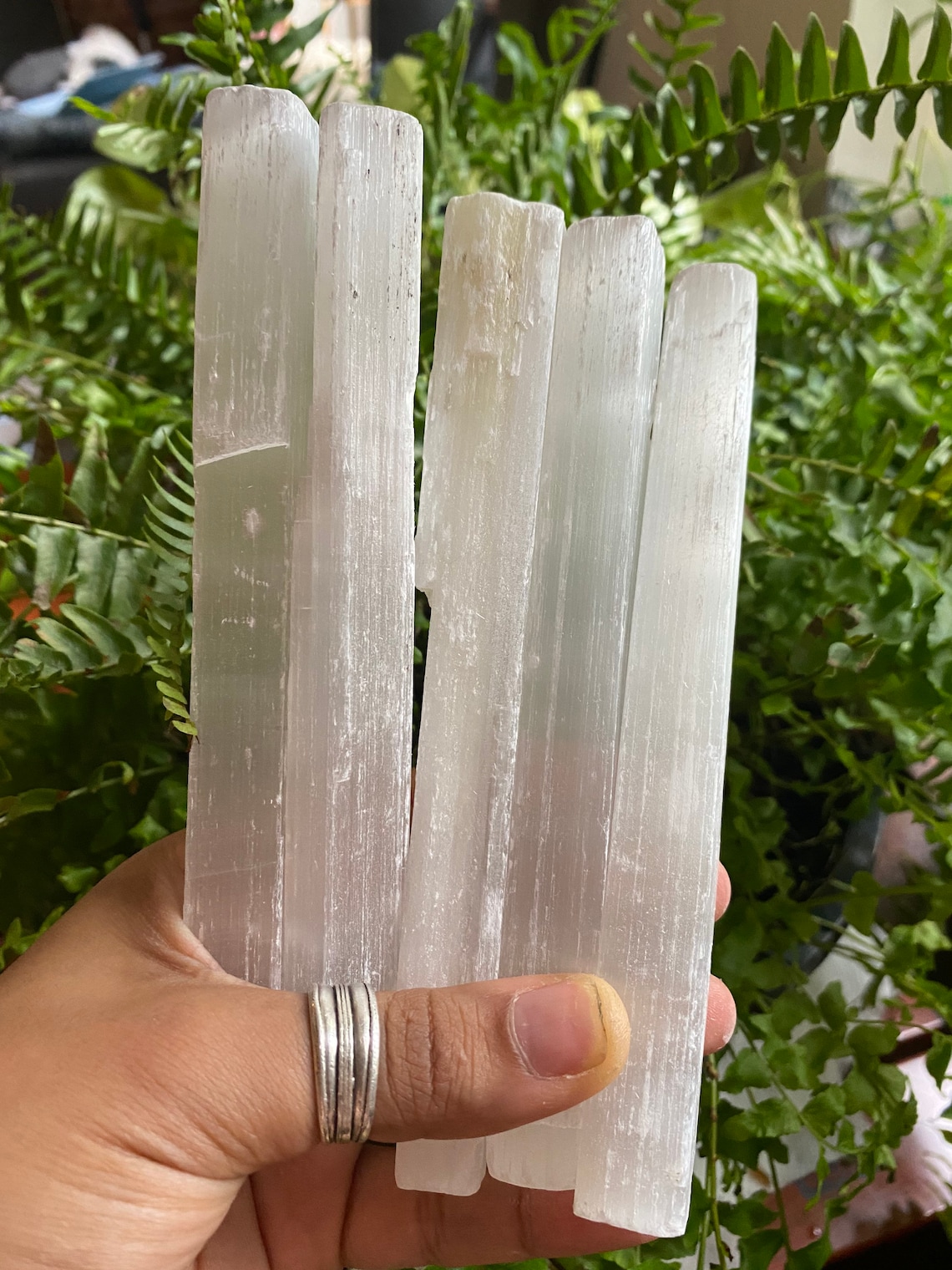 Selenite Crystal Wands 6 Etsy