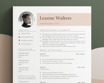 May include: A resume template with a professional summary, work experience, education, and professional development sections. The template is designed to help job seekers create a visually appealing and informative resume.