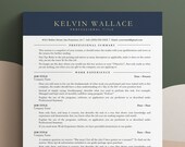 ATS Friendly CV, Resume Template, Word Resume Template, Google Docs Resume Template, CV Executive Resume, Professional Manager Teacher cv