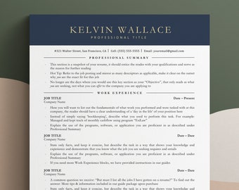 ATS Friendly CV, Resume Template, Word Resume Template, Google Docs Resume Template, CV Executive Resume, Professional Manager Teacher cv