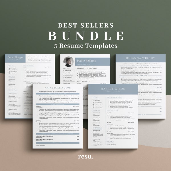 Resume Google Doc, Bundle Resumes, Cv Template Word, Cv Google Docs, CV Templat, CV Creative Professional Modern Clean Simple, Best Seller