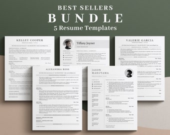 Resume Google Docs, Cv Template Word, Resume Template, Resume Bundle Set, Cv Google Docs, Best Creative Professional Modern Design ATS CV