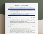 Professional Resume, Executive CV Template, CV Template Simple, Cv Template Word, Cv Google Docs, Sorority College ATS Resume 1 or 2 Page