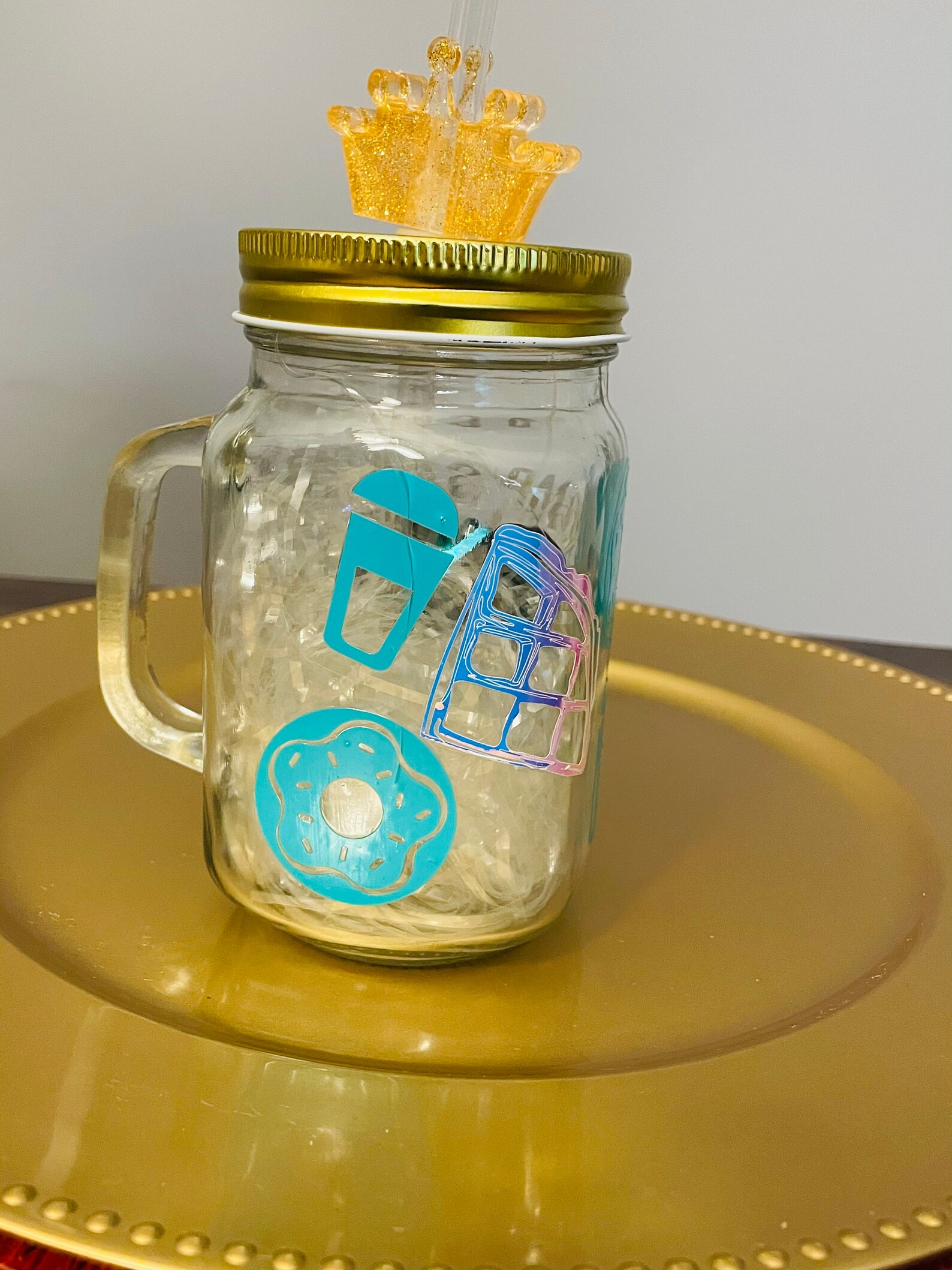 Personalize Custom 16oz Mason jar Etsy