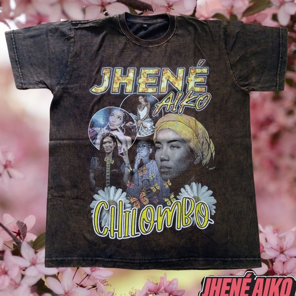 Vintage Wash Jhene Aiko Chilombo T-Shirt, Jhene Aiko Vintage 90er Jahre Grafik T-Shirt, Vintage Retro Königin von RNB Jhene Aiko Chilombo Unisex T-Shirt