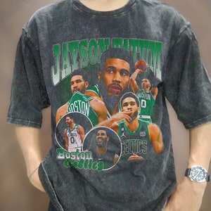 Jayson Tatum Boston Celtics Vintage T-Shirt - Listentee