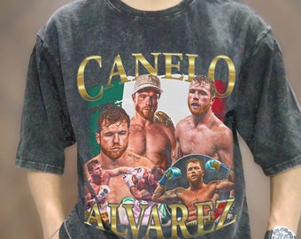 Vintage Wash Canelo Alvares T-shirt, Vintage Oversize Canelo Alvarez T Shirt, 90s Men's Women Tee, Vintage Hiphop Rap T-shirt