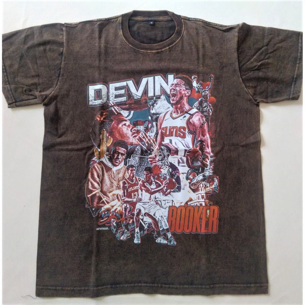 Devin Booker Nba Vintage Graphic Basketball Unisex T-Shirt - Teeruto