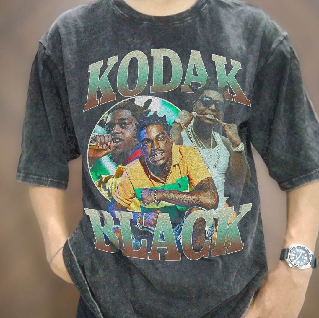 vintage kodak black shirt
