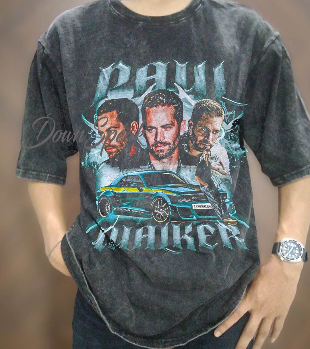 Vintage Wash Paul Walker Tshirt Vintage Paul Walker Etsy