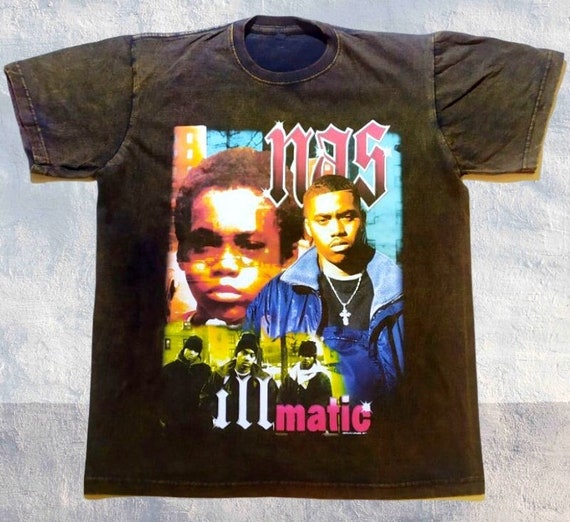 to samtidig Udvalg Vintage Wash Nas Illmatic Shirt Vintage Wash Nas Rapper - Etsy
