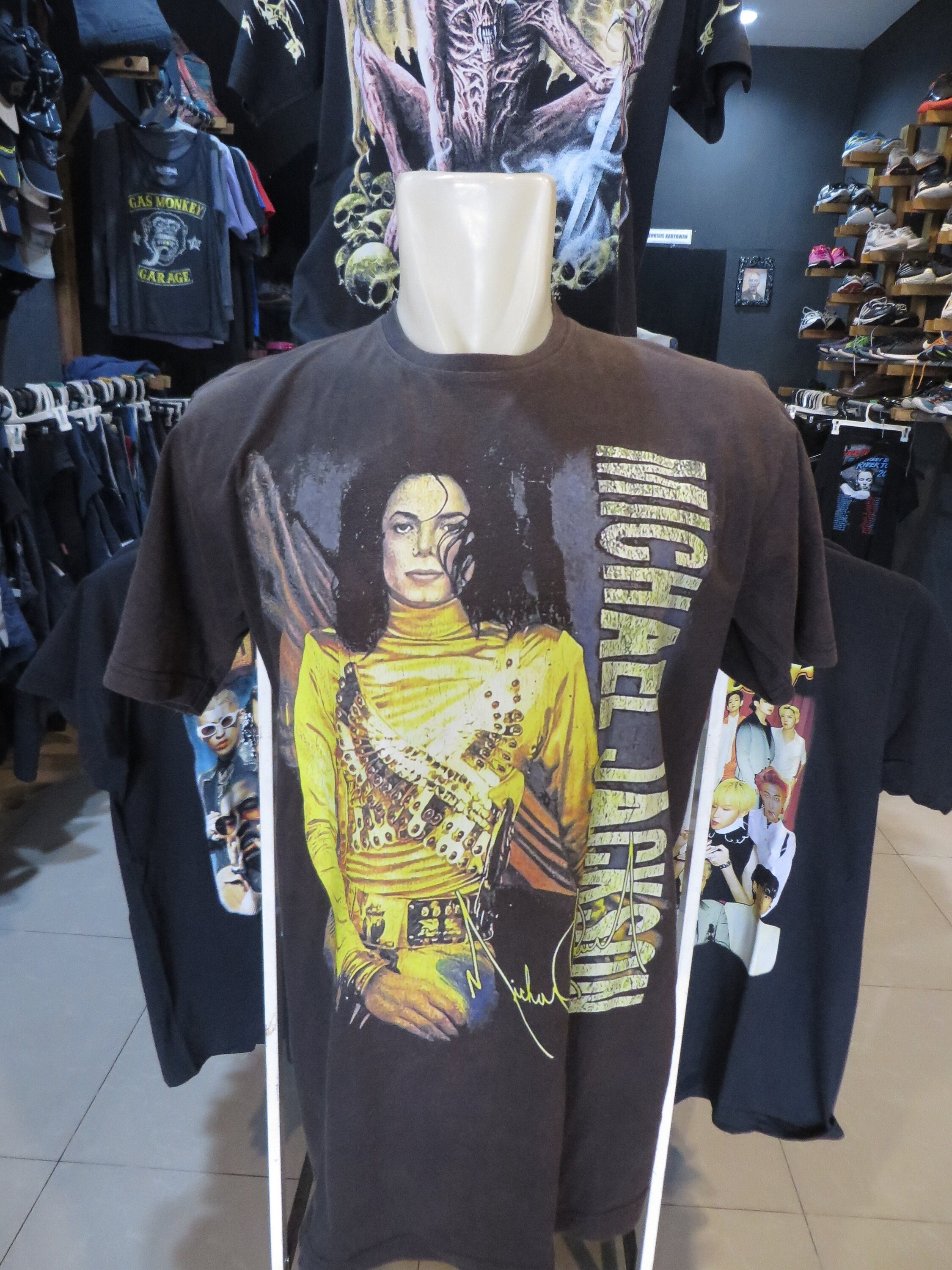Michael Jackson Shirt Dangerous 