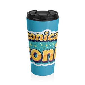 Kroniskt ikonisk resemugg 45 cl rostfritt stål isolerad kopp | Gåva för funktionsnedsättning | Humor för kronisk sjukdom | Kaffemugg