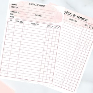 Cadastro de Cliente | Registro de compras | Rastreador de pedidos | Espanhol