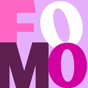 Pegatina FOMO