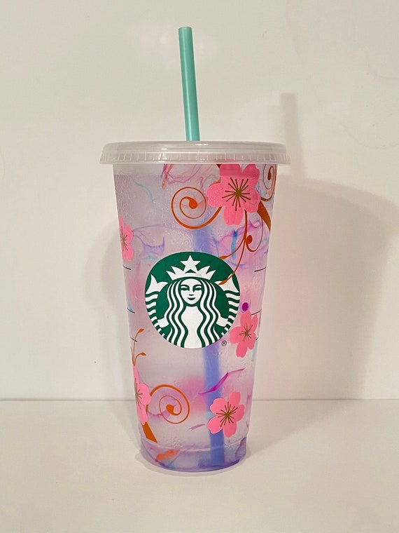 Starbucks Cherry Blossom Cold Cup Spring Gifts BOHO Etsy