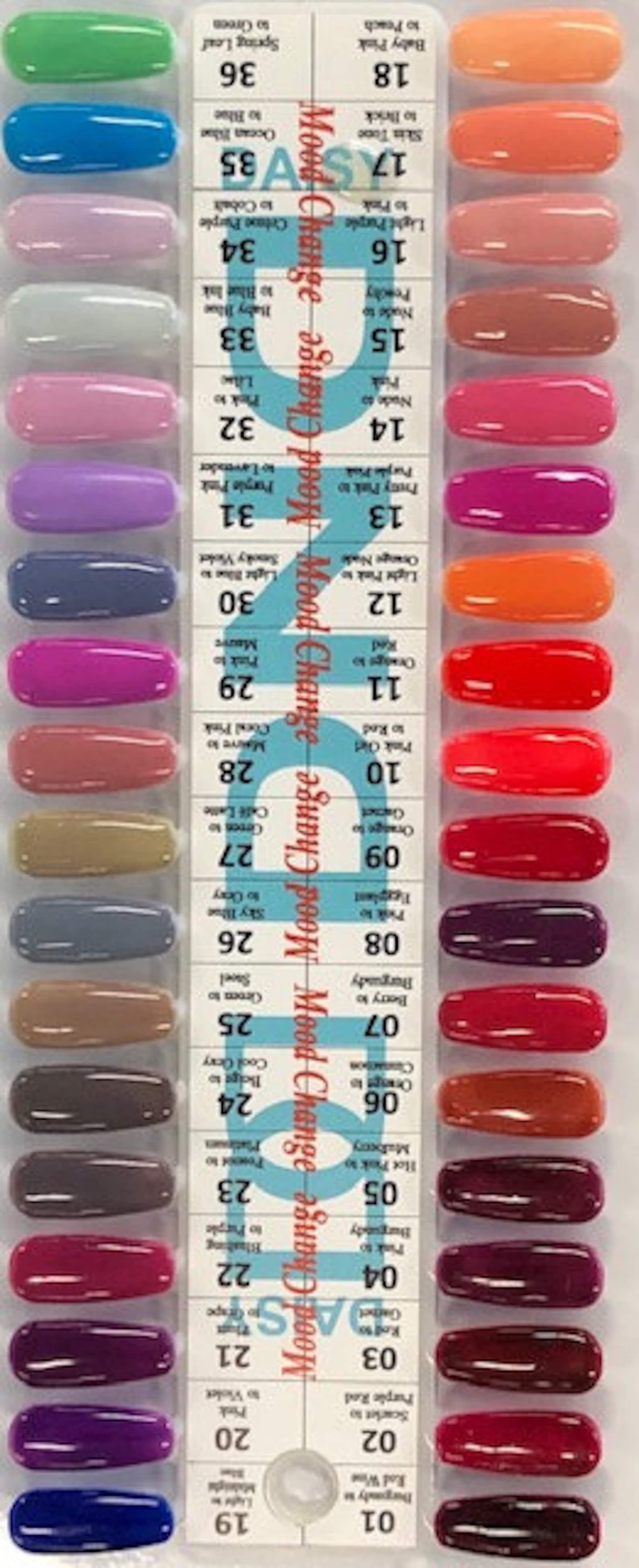 Lot of 10 100 DND Gel Nails Polish Duo Matching set 0.5 oz Etsy