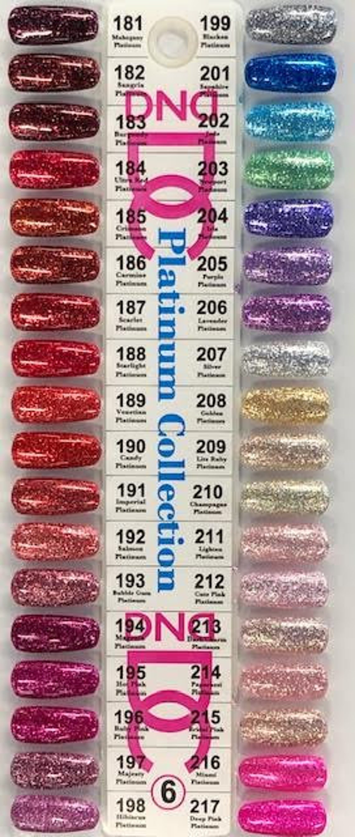 Lot of 10 100 DND Gel Nails Polish Duo Matching set 0.5 oz Etsy