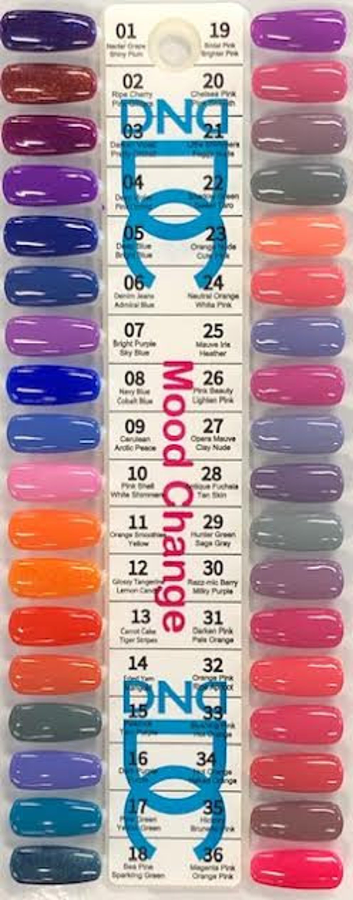 Lot of 10 100 DND Gel Nails Polish Duo Matching set 0.5 oz Etsy