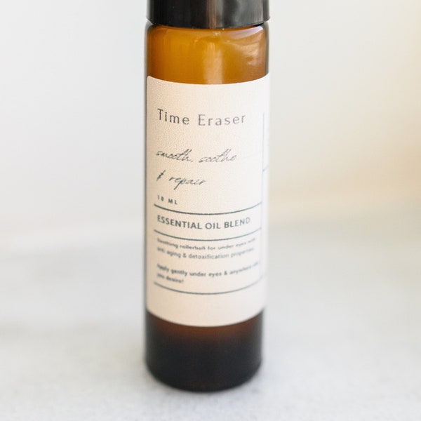 Time Eraser - castor oil & frankincense under eye rollerball