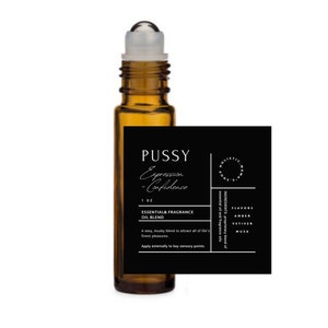 Pussy Fragrance Oil - 10 ml rollerball
