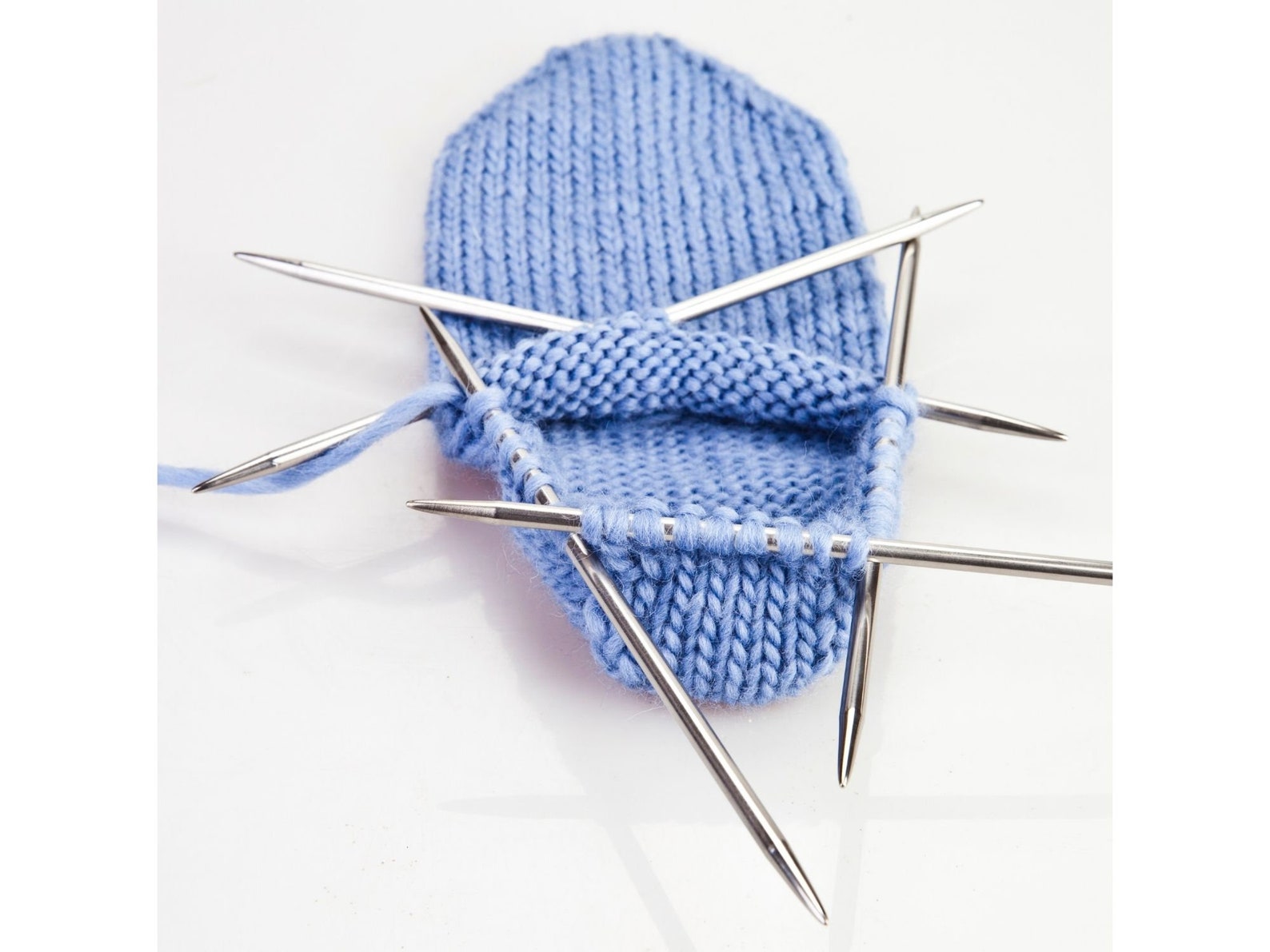 Knitting Needles For Socks Set Of 8 4 Normal & 3 With Hook Etsy