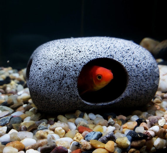gaan beslissen hoofd Oom of meneer Buy Aquarium Cave Ornaments Fish Tank Hideaway Rocks for Aquatic Online in  India - Etsy