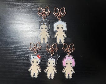 Llavero acrílico de Sanrio X Sonny Angel