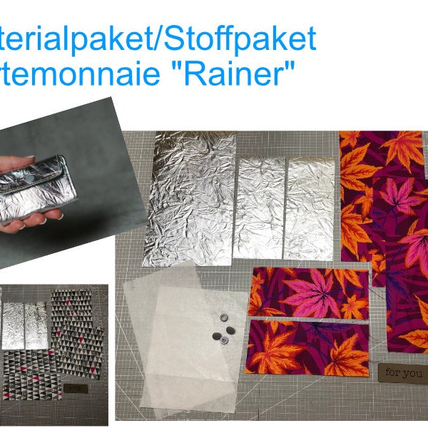 Materialpaket Portemonnaie "Rainer"