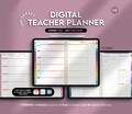 Digital Teacher Planner AUGUST 2025 - JULY 2026 DATED, Lesson Academic Planner, for Goodnotes iPad Samsung Noteshelf Penly Notability