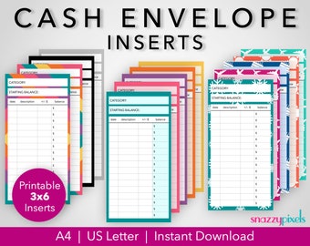 cash envelope labels etsy