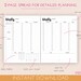 Weekly Hourly Planner Printable PDF B&amp;W Daily Schedule - Etsy