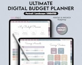 Digital Budget Planner (Neutrals), Finance Planner, Paycheck Budget Planner, Finance Tracker, Digital Budget, GoodNotes Notability Android