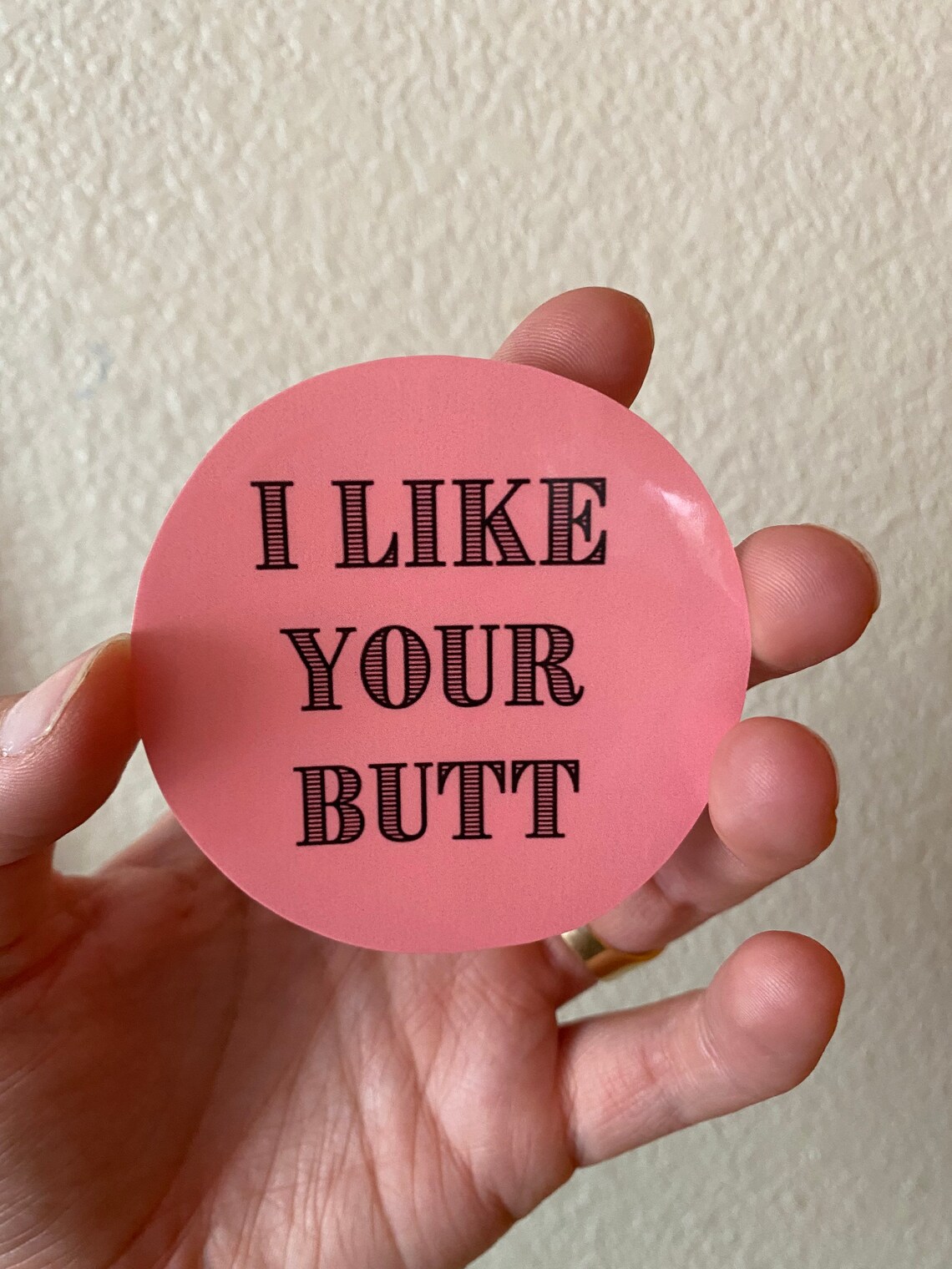 I Like Your Butt Vinyl Sticker Waterproof Funny - Etsy